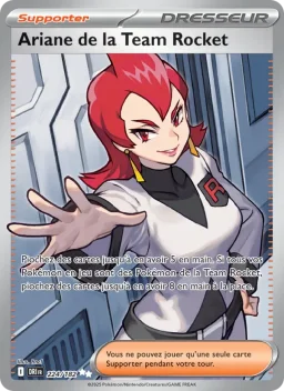 Carte Pokemon Ariane de la Team Rocket #224