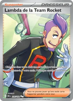 Carte Pokemon Lambda de la Team Rocket #226