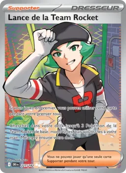 Carte Pokemon Lance de la Team Rocket #227