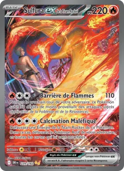 Carte Pokemon Sulfura-ex de la Team Rocket #229
