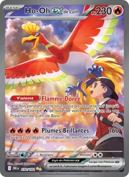 Carte Pokemon Ho-Oh-ex de Luth #230