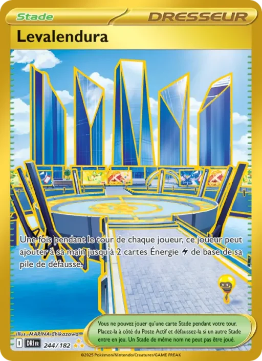 Carte Pokémon Levalendura 244/182 Hyper rare Rivalités Destinées