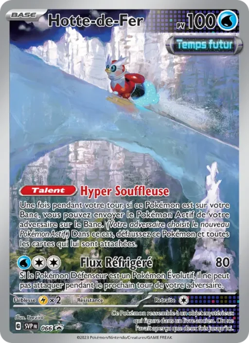 Carte Pokémon Hotte-de-Fer 066 Sans Rareté SVP Black Star Promos
