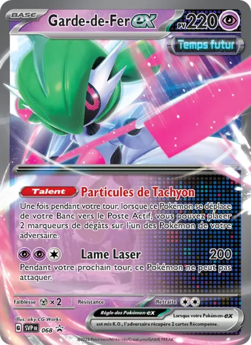 Carte Pokémon Garde-de-Fer-ex 068 Sans Rareté SVP Black Star Promos