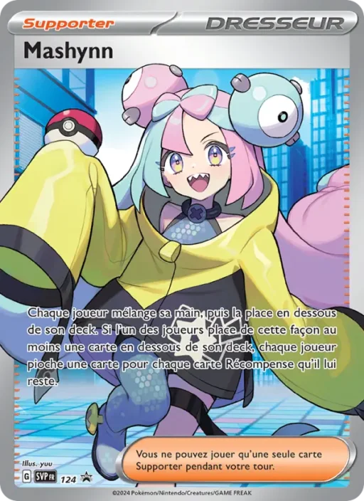 Carte Pokémon Mashynn 124 Sans Rareté SVP Black Star Promos