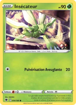 Carte Pokemon Insécateur #004