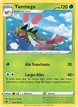 Carte Pokemon Yanmega #007