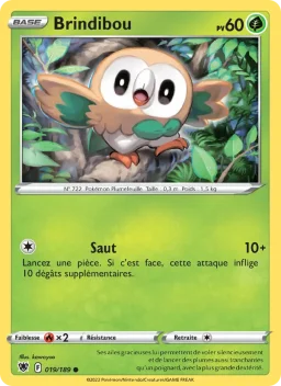 Carte Pokemon Brindibou #019