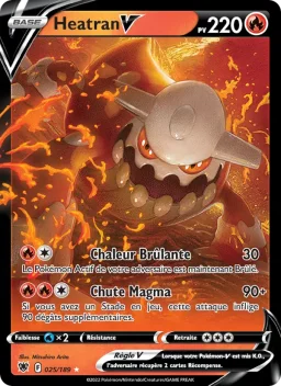 Carte Pokemon Heatran V #025