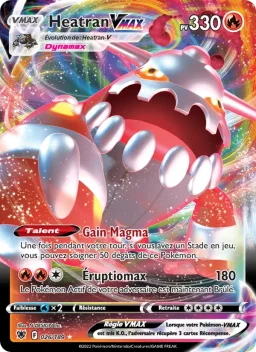 Carte Pokemon Heatran VMAX #026