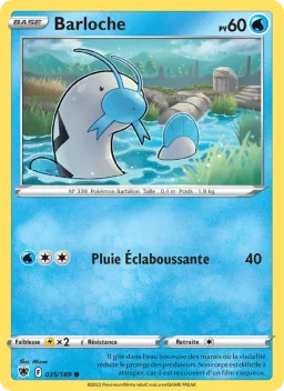 Carte Pokemon Barloche #035