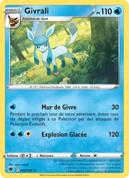 Carte Pokemon Givrali #038