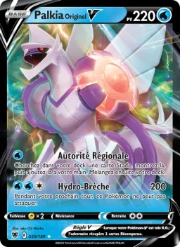 Carte Pokemon Palkia Originel V #039