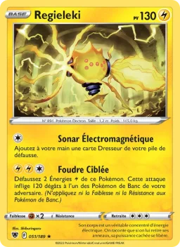 Carte Pokemon Regieleki #051