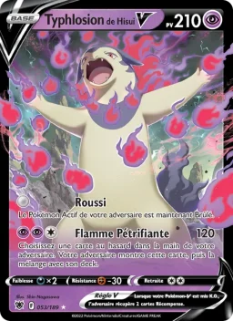 Carte Pokemon Typhlosion de Hisui V #053