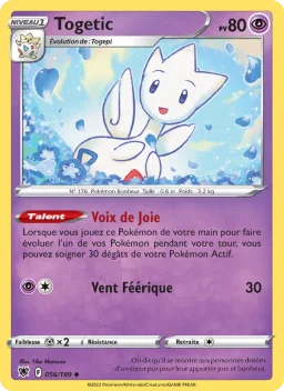 Carte Pokemon Togetic #056
