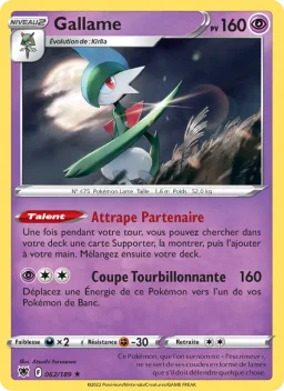 Carte Pokemon Gallame #062