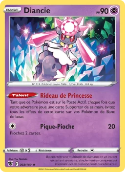 Carte Pokemon Diancie #068