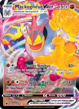 Carte Pokemon Mackogneur VMAX #073