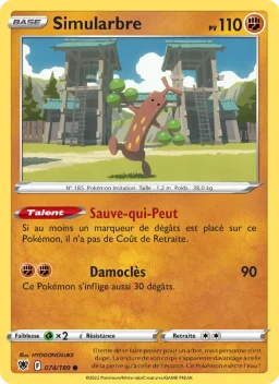 Carte Pokemon Simularbre #074