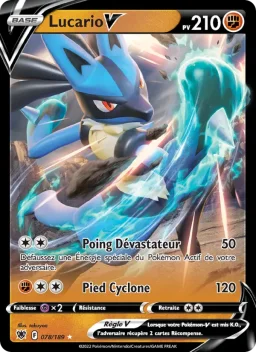 Carte Pokemon Lucario V #078