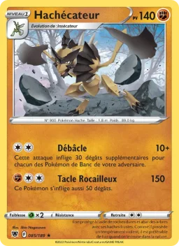 Carte Pokemon Hachécateur #085
