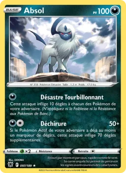 Carte Pokemon Absol #097