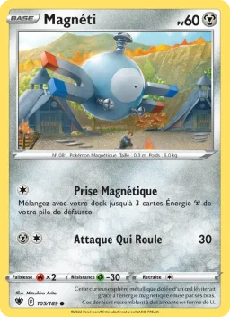 Carte Pokemon Magnéti #105