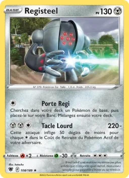 Carte Pokemon Registeel #108
