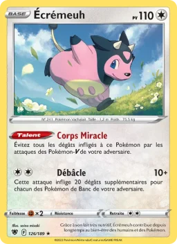 Carte Pokemon Écrémeuh #126