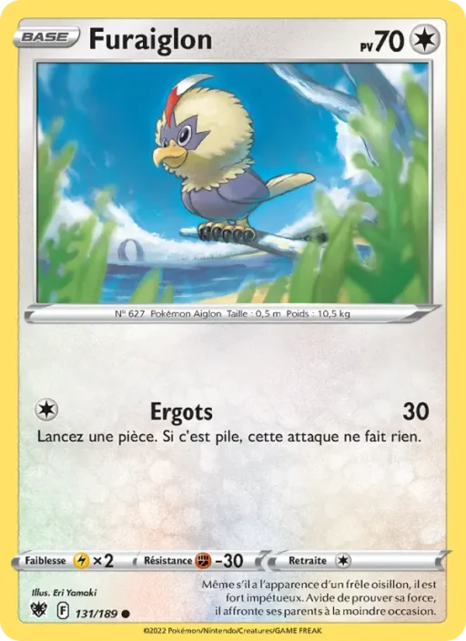 Carte Pokémon Furaiglon 131/189 Commune Astres Radieux