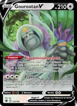 Carte Pokemon Gouroutan V #133