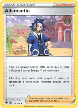 Carte Pokemon Adamantin #135