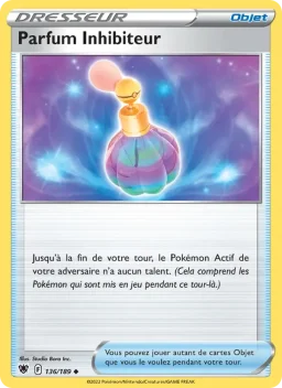 Carte Pokemon Parfum Inhibiteur #136