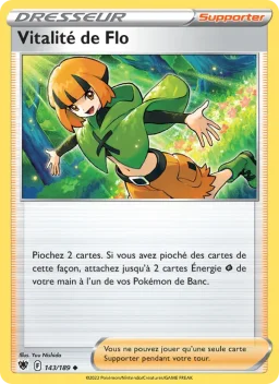 Carte Pokemon Vitalité de Flo #143
