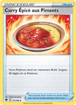 Carte Pokemon Curry Épicé aux Piments #151