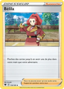 Carte Pokemon Bélila #159
