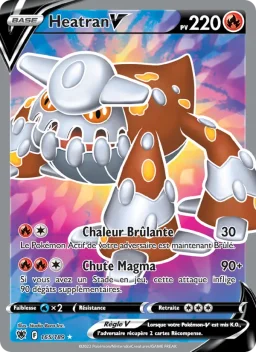 Carte Pokemon Heatran V #165