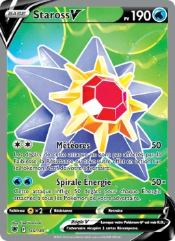 Carte Pokemon Staross V #166