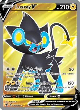 Carte Pokemon Luxray V #168