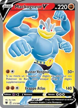 Carte Pokemon Mackogneur V #171