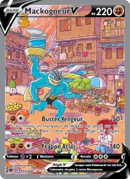 Carte Pokemon Mackogneur V #172