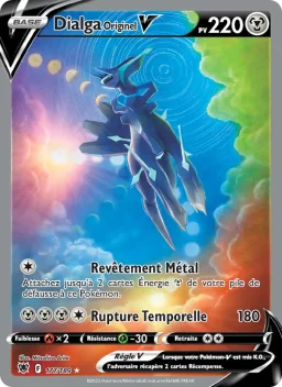 Carte Pokemon Dialga Originel V #177