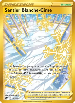 Carte Pokemon Sentier Blanche-Cime #213