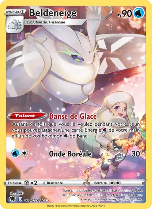 Carte Pokémon Beldeneige TG04/TG30 Rare Astres Radieux