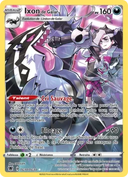 Carte Pokemon Ixon de Galar #TG10