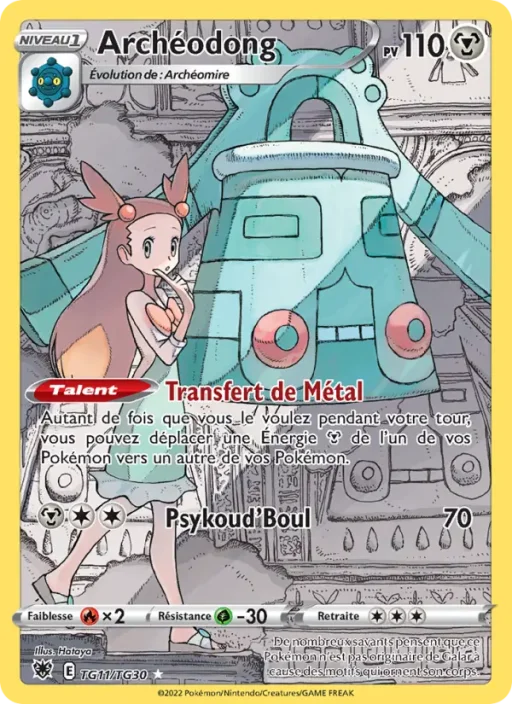 Carte Pokémon Archéodong TG11/TG30 Rare Astres Radieux