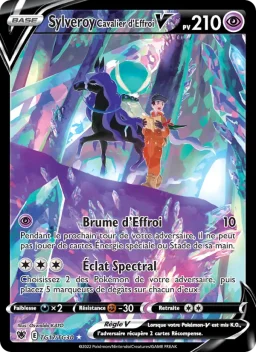 Carte Pokemon Sylveroy Cavalier d'Effroi V #TG17