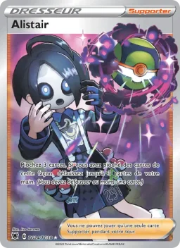 Carte Pokemon Alistair #TG24