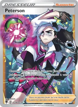 Carte Pokemon Peterson #TG28